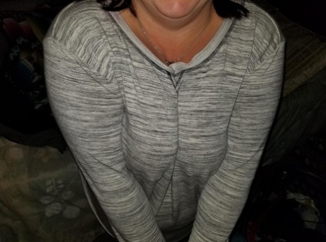 Middle-aged amateur Sexy NE BBW highlights are big butt during solo action